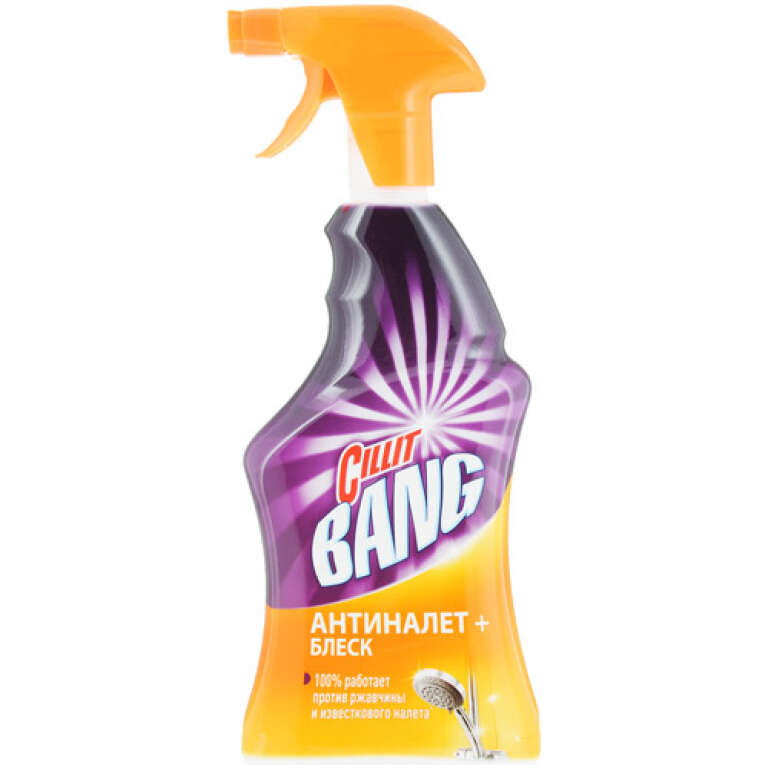 Чистящее средство CILLIT BANG "АнтиНалет + Блеск" (спрей), 750 мл
