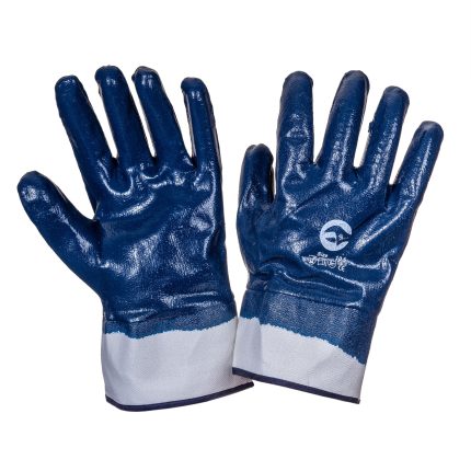 Перчатки нитриловые, полный облив (манжет крага)