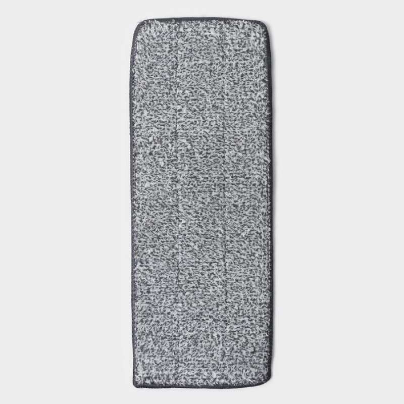 Насадка для швабры Raccoon, микрофибра, крепления с 2-х сторон, 32×12см