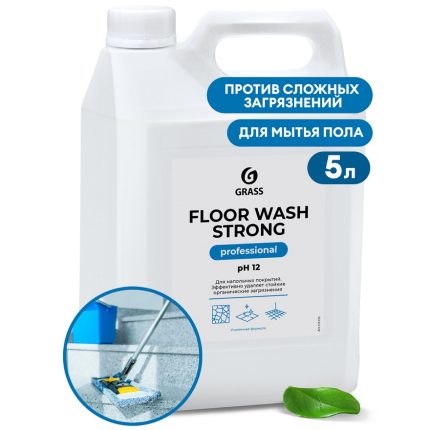 Средство для мытья полов Floor Wash Strong 5л, Grass, арт. 125193