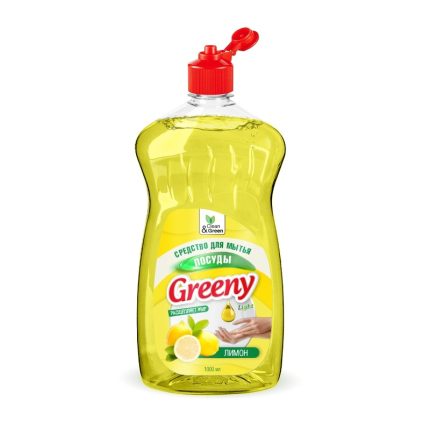 Средство для мытья посуды "Greeny" Light 1000мл. Clean&Green CG8133