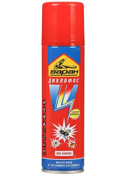 Дихлофос "Варан" универсальный Синий 190мл