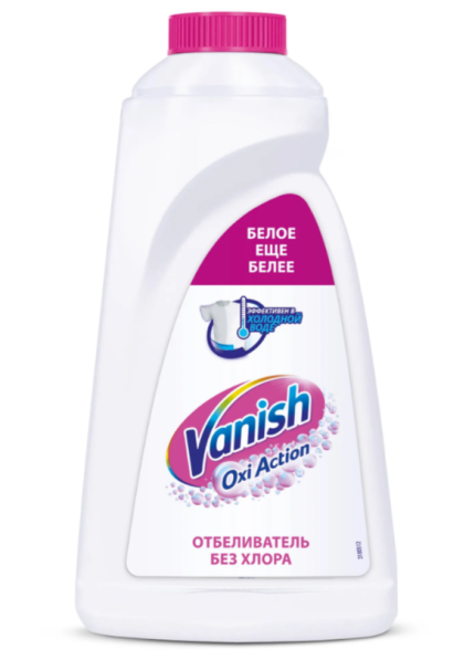 Жидкий пятно. + отбеливат. "Vanish" 1000мл