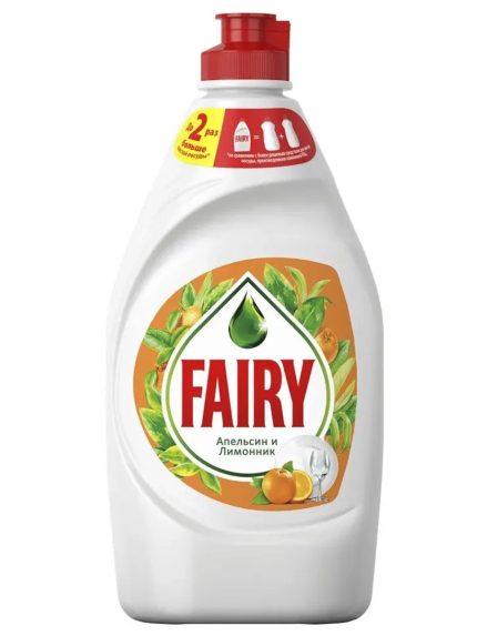 Жидкость д/пос Fairy Апельсин и Лимонник 450 мл