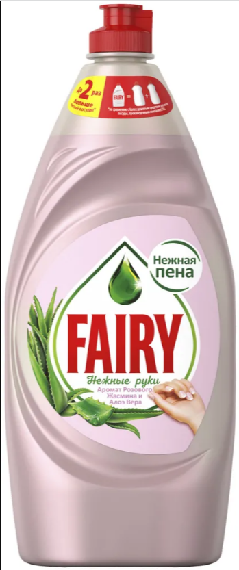 Жидкость д/пос Fairy Нежные руки Розовый Жасмин 900мл