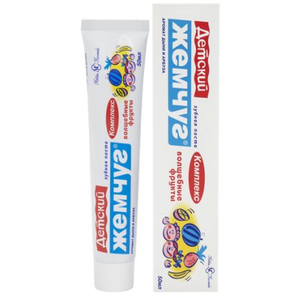 Зубная паста детская Новый жемчуг 50мл