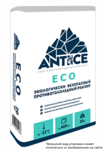 Противогололедный реагент "ECO" -32C (20кг)
