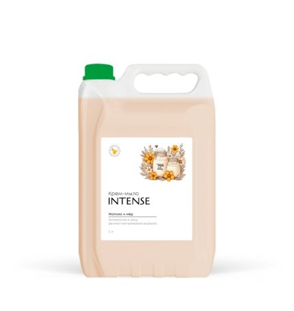 Крем-мыло  Clean & Green 5л канистра Молоко и мёд CG8152