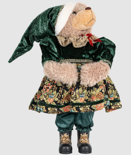 Фигура декоративная Медведь в платье 55 см