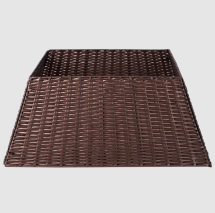 Корзина декоративная для елки 58 см коричневый