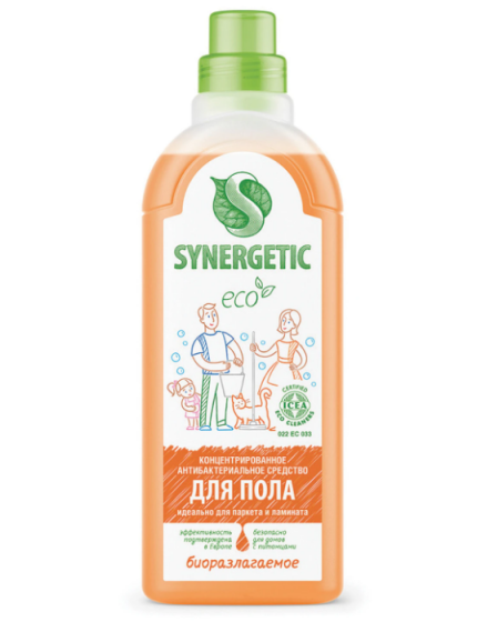 Средство для пола "SYNERGETIC" универсальное 1000гр